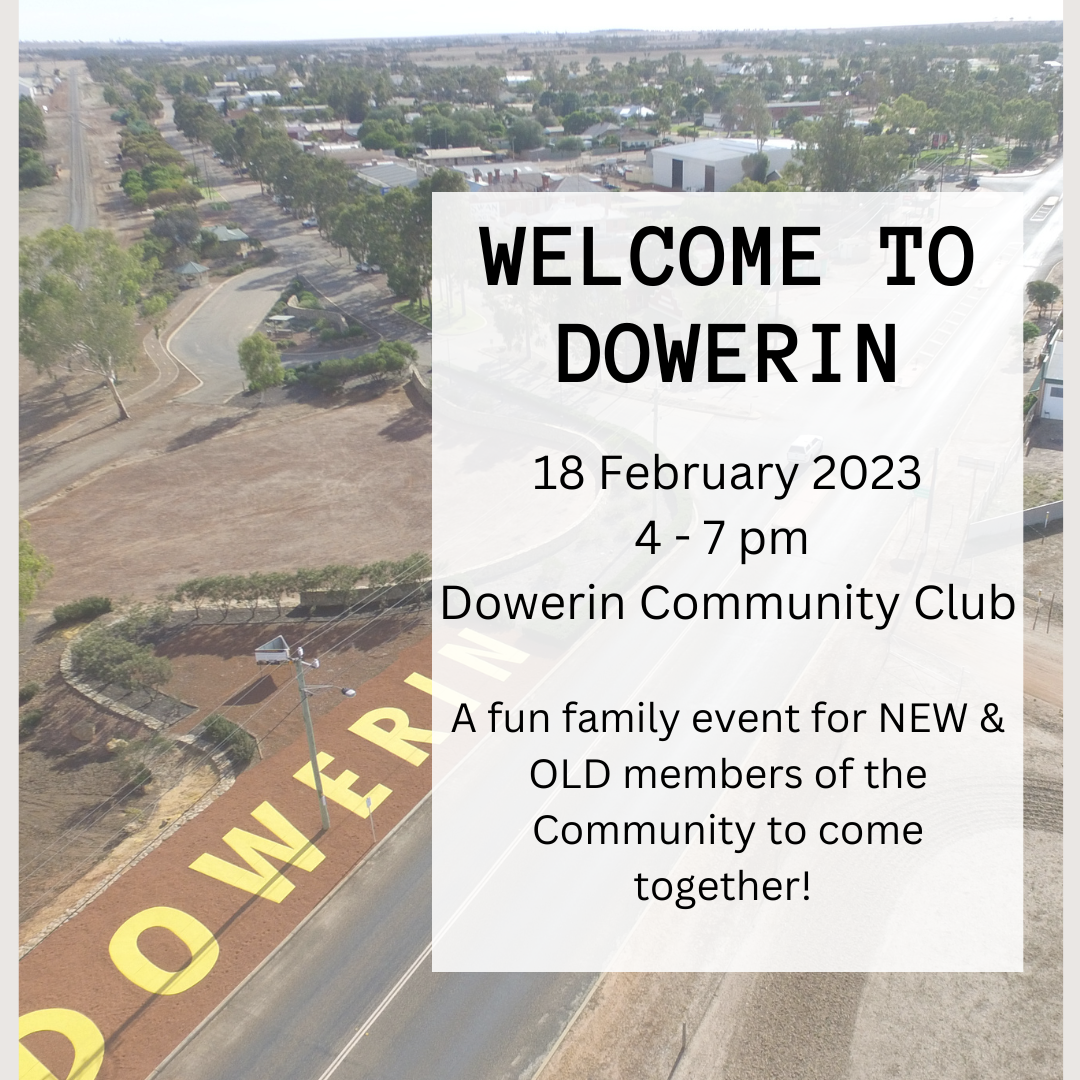Welcome to Dowerin